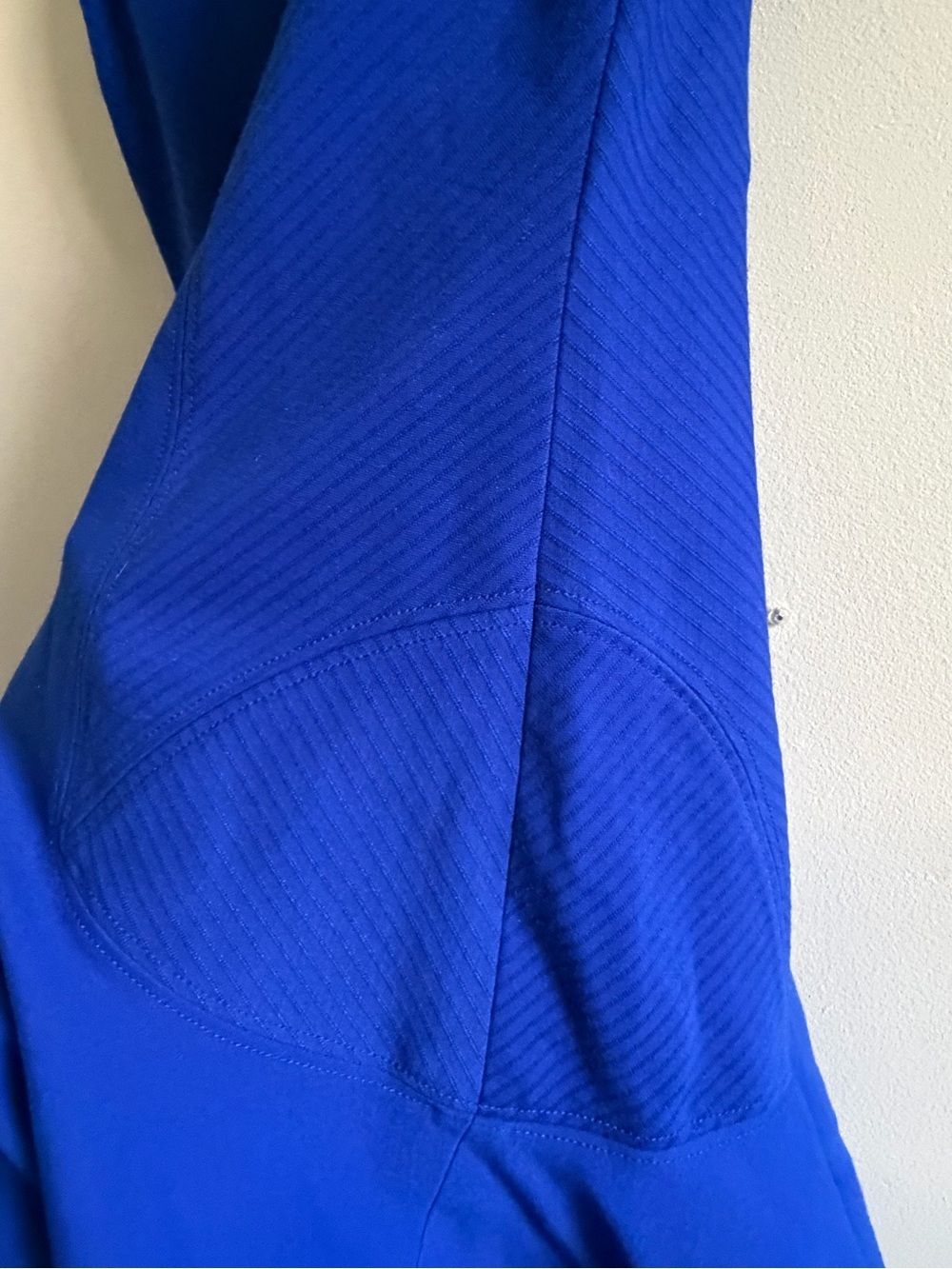 Diane von Furstenberg Cobalt Blue Fit & Flare Cocktail Wedding Guest Dress Small - Picture 6 of 11